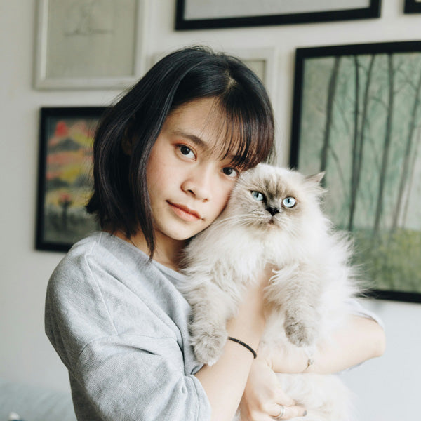 Ruth & her puppy, Bramble.